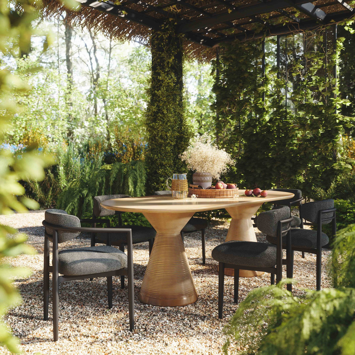 Annika - Outdoor Dining Arm Chair