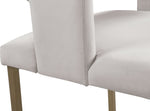 Caleb - Dining Chair with Gold Legs (Set of 2)