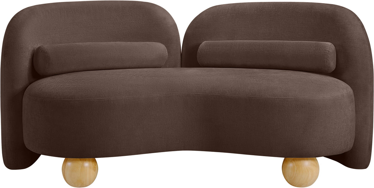 Daphne - Chenille Loveseat