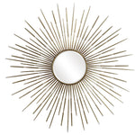 Golden - Rays Starburst Mirror - Gold
