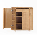 Tarot - Rattan Bar Cabinet - Natural