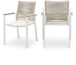 Maldives - Rope Outdoor Patio Dining Arm Chair (Set of 2)