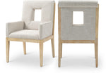 Gwendolyn - Dining Arm Chair With Natural Frame