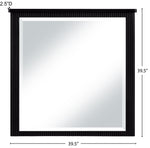 Astrid - Solid Wood And Oak Veneer Mirror