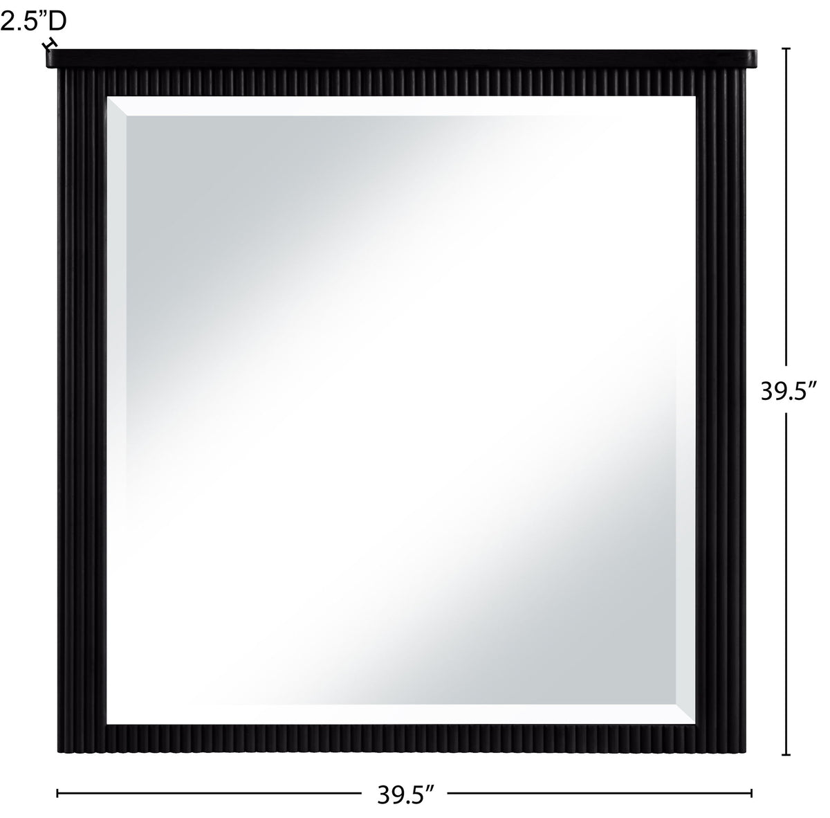 Astrid - Solid Wood And Oak Veneer Mirror