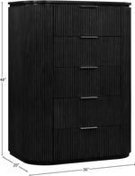 Astrid - Solid Wood And Oak Veneer Chest