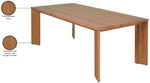 Mirella - Teak Wood Outdoor Patio Dining Table