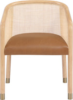 Sylvan - Vegan Leather Dining Chair (Set of 2) - Natural Frame