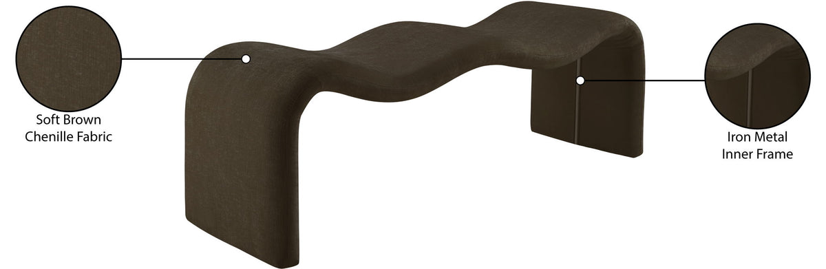 Willow - Chenille Bench