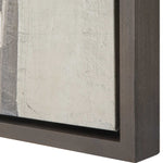 Accentuate The Positive - Framed Canvas - Black / Brown / Gray