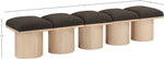 Pavilion - 5 Piece Modular Bench With Natural Base