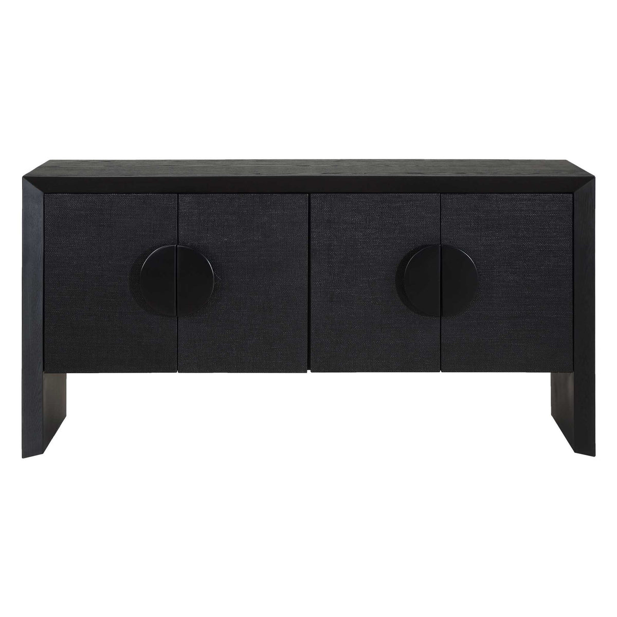 Williams - 4 Door Cabinet - Black