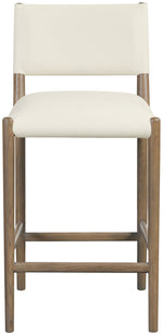 Andie - Upholstered Counter Stool - Brown Base