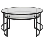 Rhea - Nesting Coffee Tables (Set of 2) - Black