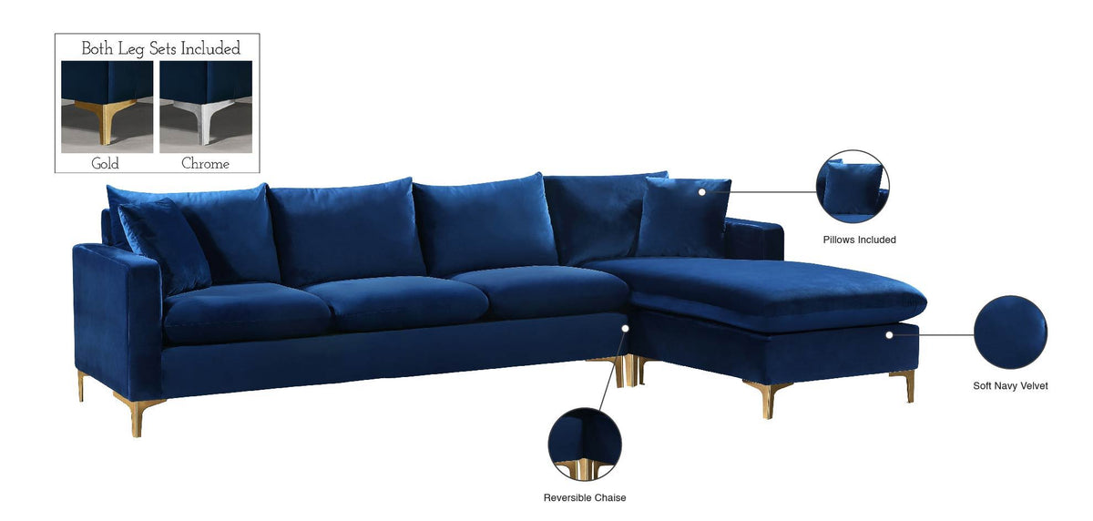 Naomi - Reversible Sectional