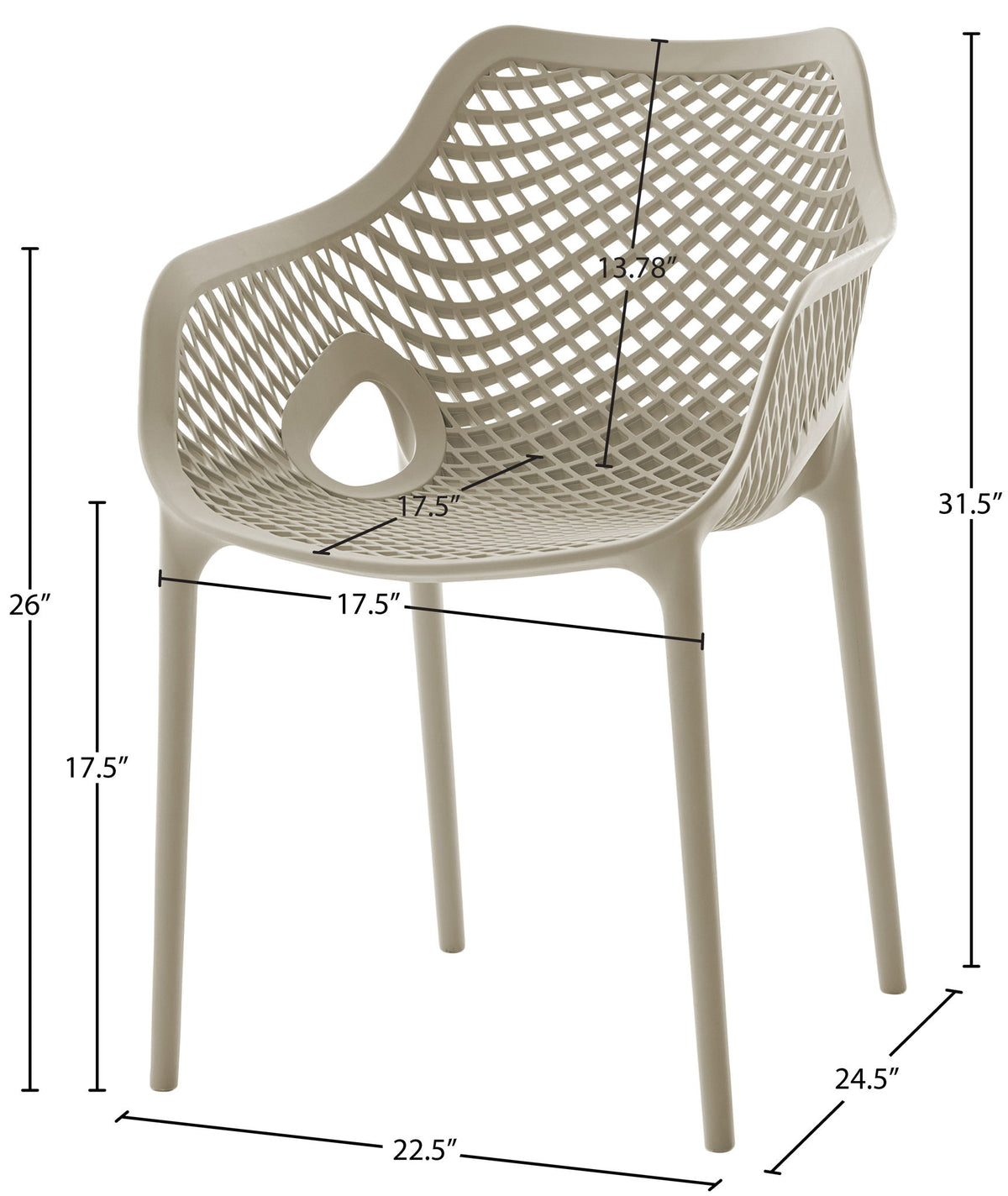 Mykonos - Outdoor Dining Chair (Set of 2)