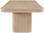 Mohari - Solid Wood And Oak Veneer 112" / 160" Dining Table