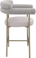 Blake - Counter Stool With Bronze Legs (Set of 2)