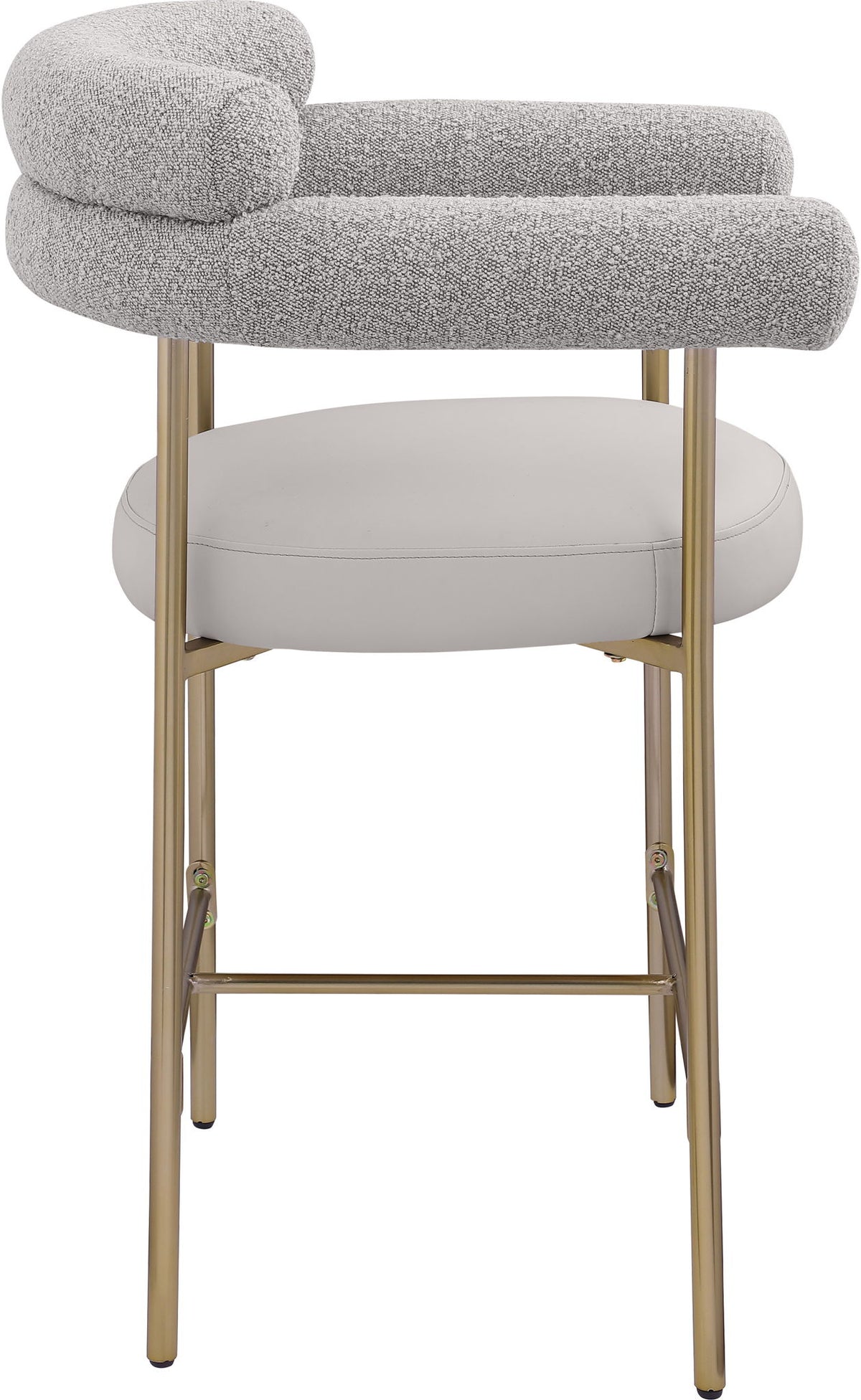 Blake - Counter Stool With Bronze Legs (Set of 2)
