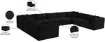 Shaggy - 9 Piece Modular U-Shaped Sectional