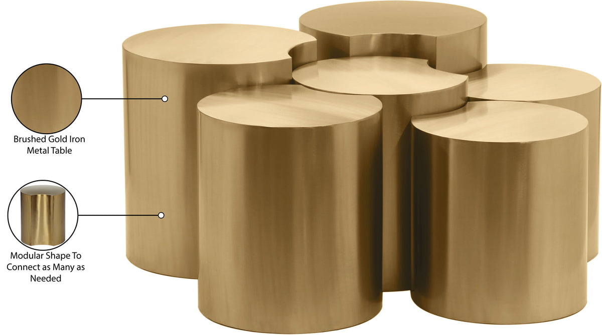 Dimple - 20" 6 Piece Modular Coffee Table