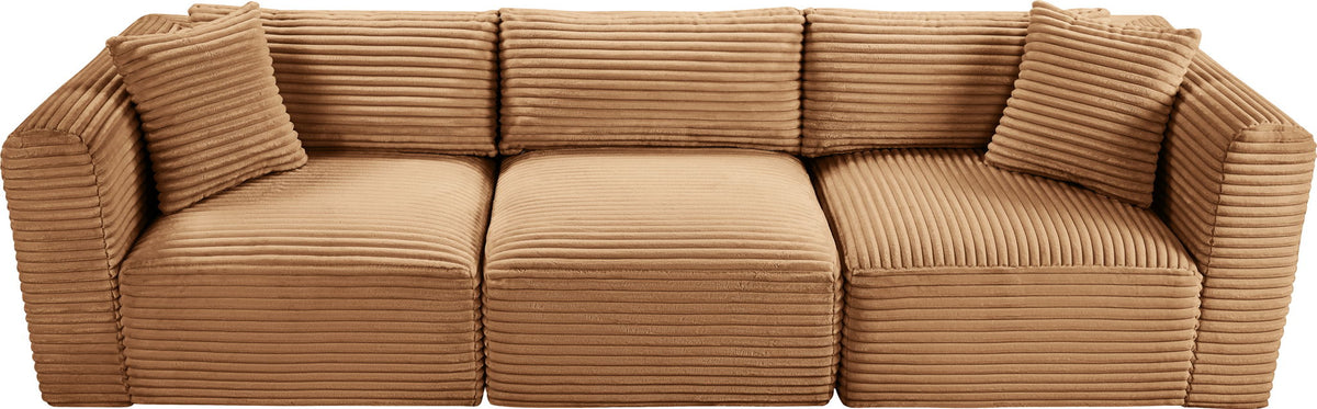 Shaggy - Fabric 3 Seat Modular Sofa