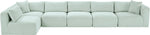 Shaggy - 6 Piece Modular Sectional