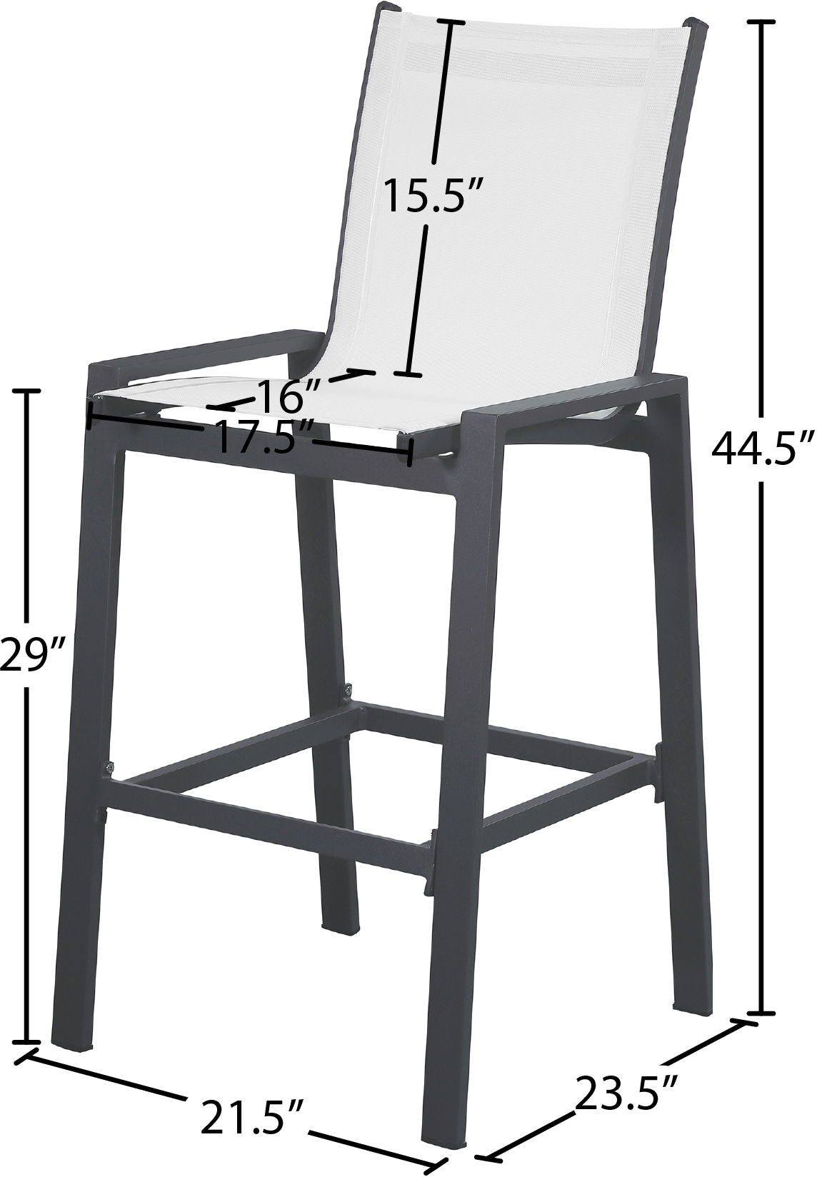 Nizuc - Outdoor Patio Barstool (Set of 2)