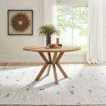 Millwork - Round Dining Table - Light Brown