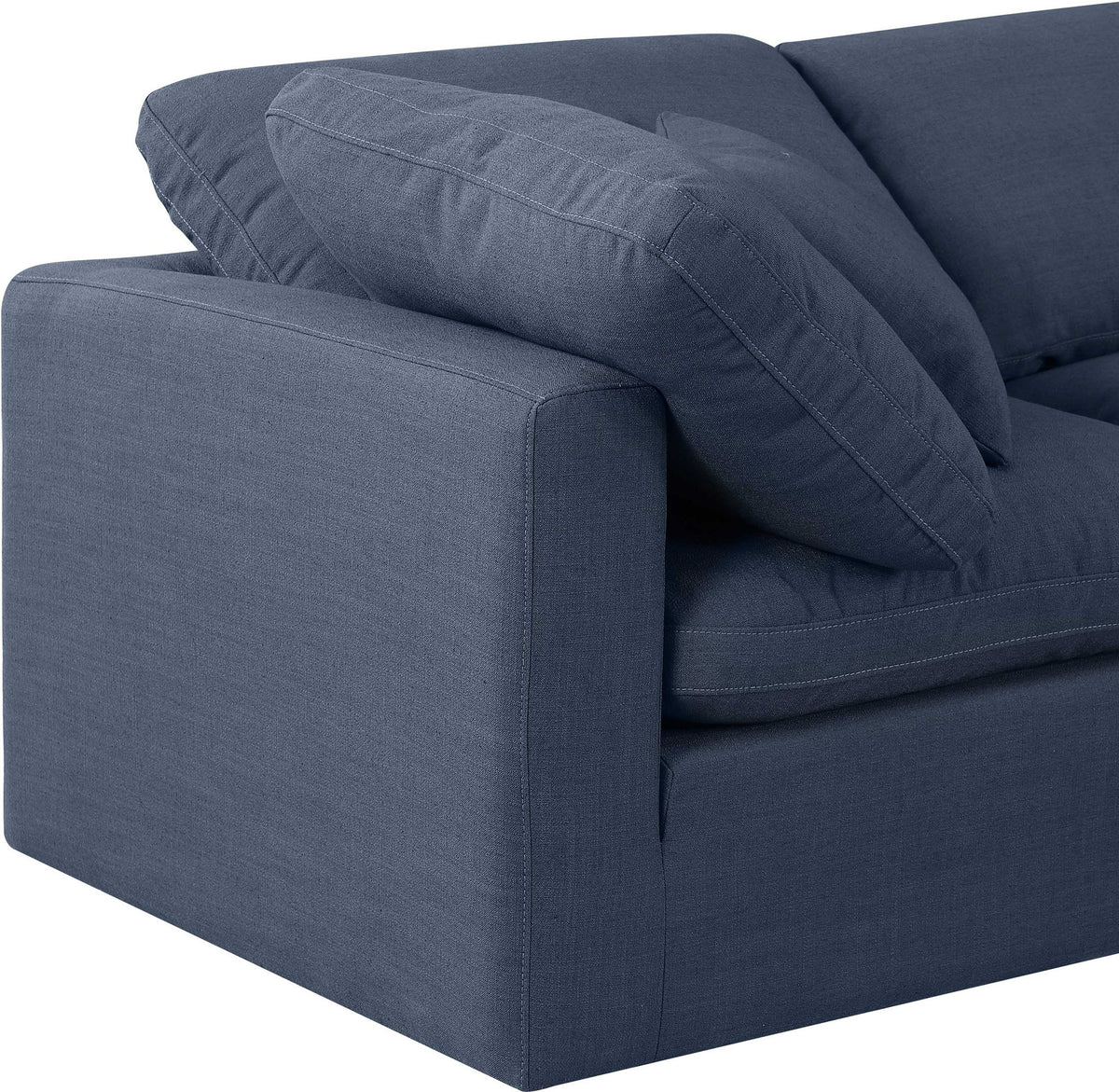 Indulge - Linen 4 Seat Modular Sofa