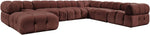 Orin - 7 Piece Modular Sectional (3 Modular Chairs, 3 Corner Chairs & Ottoman)
