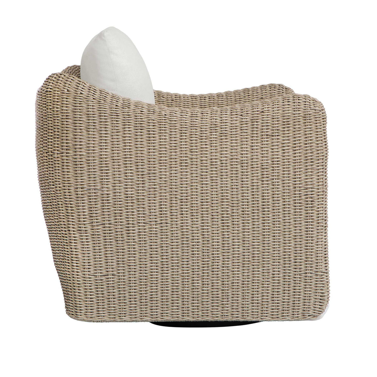 Sunset - Outdoor Swivel Lounge Chair - Oatmeal / Oyster White