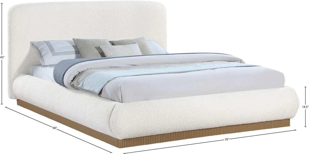 Rigby - Bed With Natural Base
