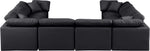 Indulge - Faux Leather 8 Piece Modular Sectional