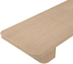 Mohari - Solid Wood And Oak Veneer 112" / 160" Dining Table