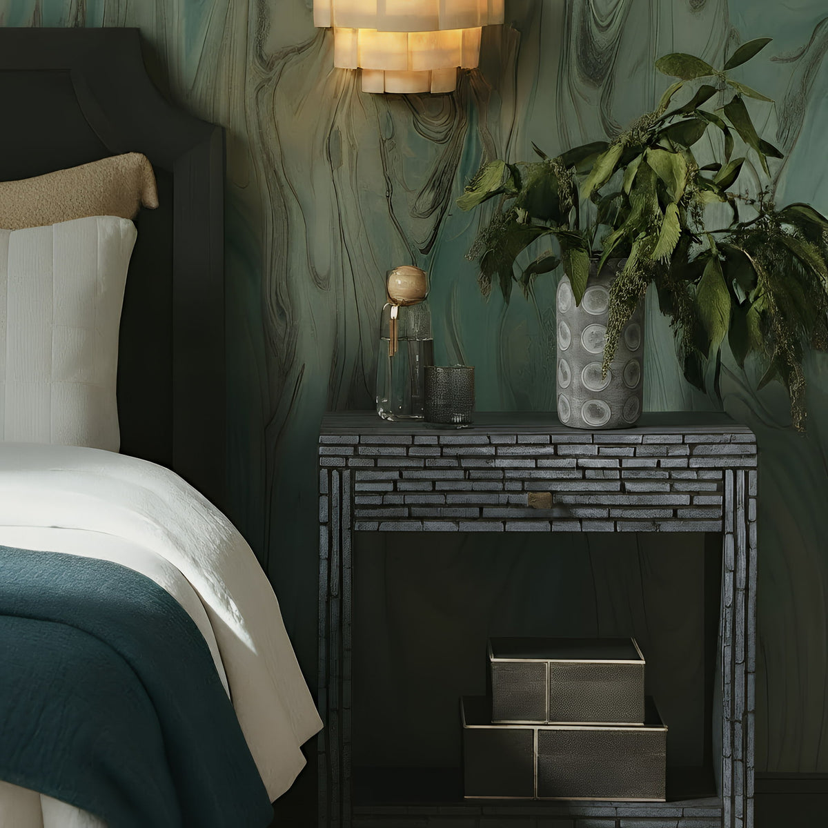 Cassis - Nightstand - Black