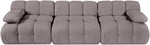 Orin - Velvet 3 Piece Modular Sofa
