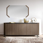 Hexagon - Mirror - Brown