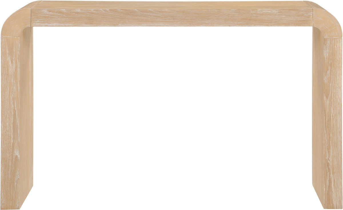 Toulon - Oak Veneer Console Table