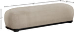 Calum - Bench - Black Frame