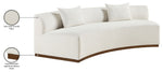 Avanti - 104" Chenille Fabric Upholstered Sofa