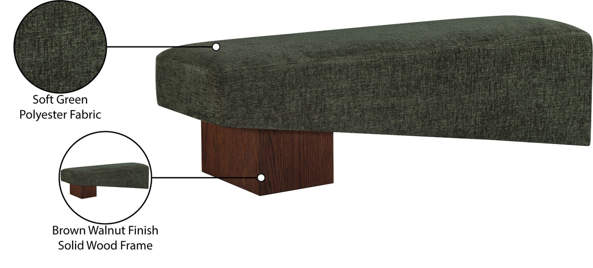 Alora - Bench - Dark Brown Base
