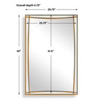 Florence - Mirror - Antique Gold
