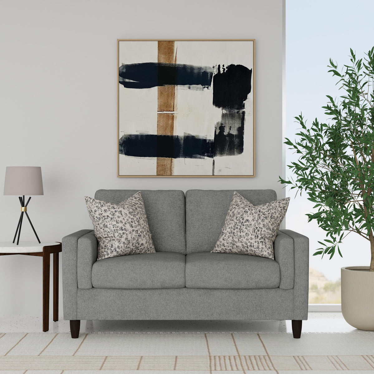 Thomas - Fabric Loveseat