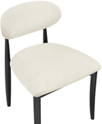 Riccio - Side Chair (Set of 2) - Black Frame