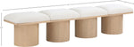 Pavilion - 4 Piece Modular Bench With Natural Base
