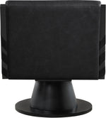 Millwin - Swivel Accent Chair With Black Base