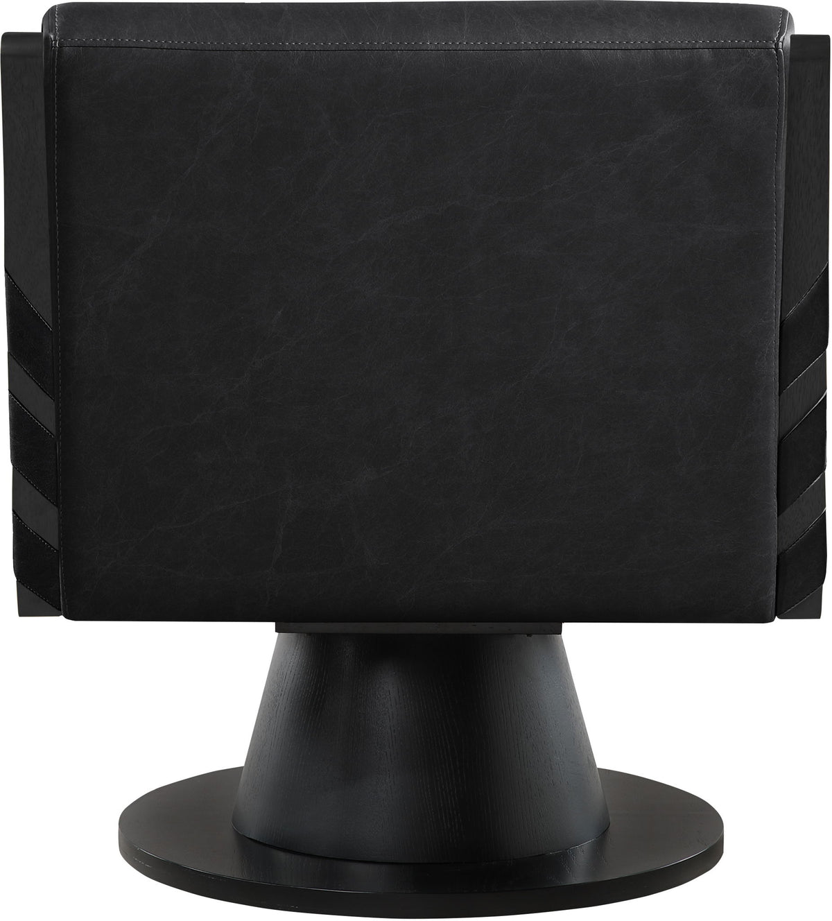 Millwin - Swivel Accent Chair With Black Base