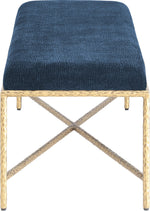 Valley - Bench With Gold Frame