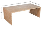 Pienza - Travertine Table